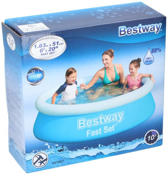 Bestway puhafalú Medence 183x51cm (IRP-000011806)