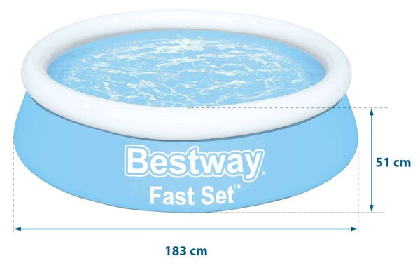 Bestway puhafalú Medence 183x51cm (IRP-000011806)
