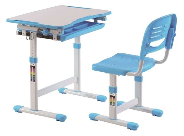 Vipack Comfortline 201 állítható gyerekíróasztal székkel, több színben
