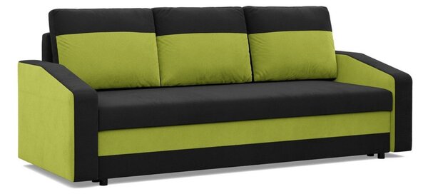 Nagy méretű, kinyitható HEWLET MODEL 2 kanapé Szürke-Fehér