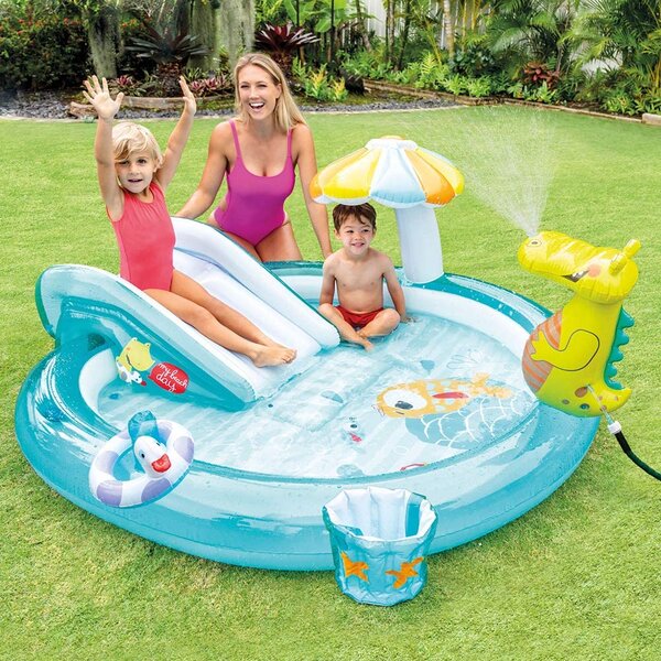 Intex 57165 Aligátoros felfújható gyerek medence
