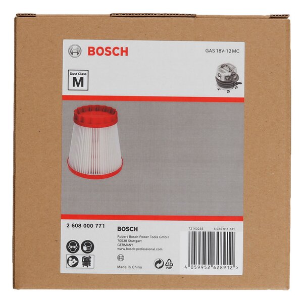 Bosch Szűrő M-osztály GAS18V-12MC