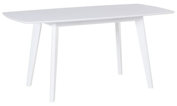 Kihúzható étkezőasztal SANFORD Fehér 120/160 cm 80 cm