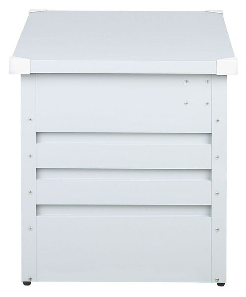 Párnatartó láda CEBROSA 132 cm 62 cm Világosszürke