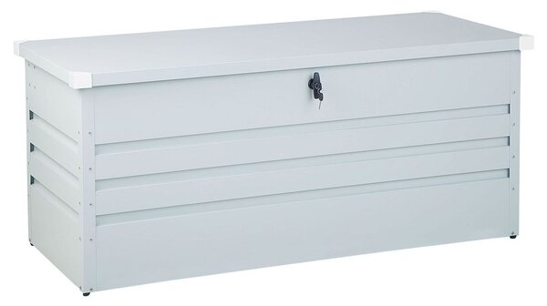 Párnatartó láda CEBROSA 132 cm 62 cm Világosszürke