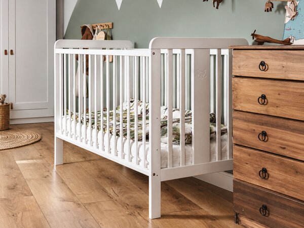 FOXY COT gyerekágy 60x120 - fehér