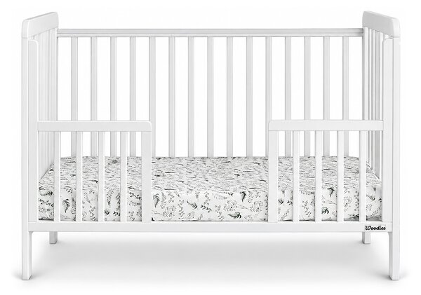 FAIRY COT gyerekágy 60x120 - fehér