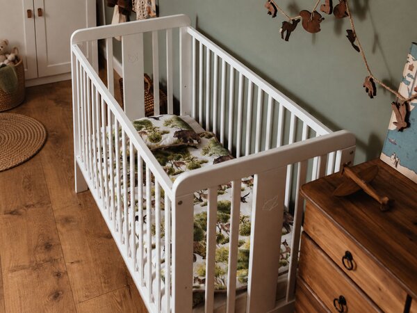 FOXY COT gyerekágy 60x120 - fehér