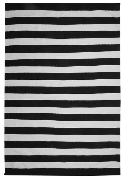 Kültéri szőnyeg TAVAS Fekete/fehér 160 x 230 cm