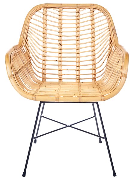 Étkezőszék CANORA Rattan Természetes