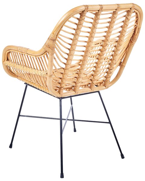 Étkezőszék CANORA Rattan Természetes