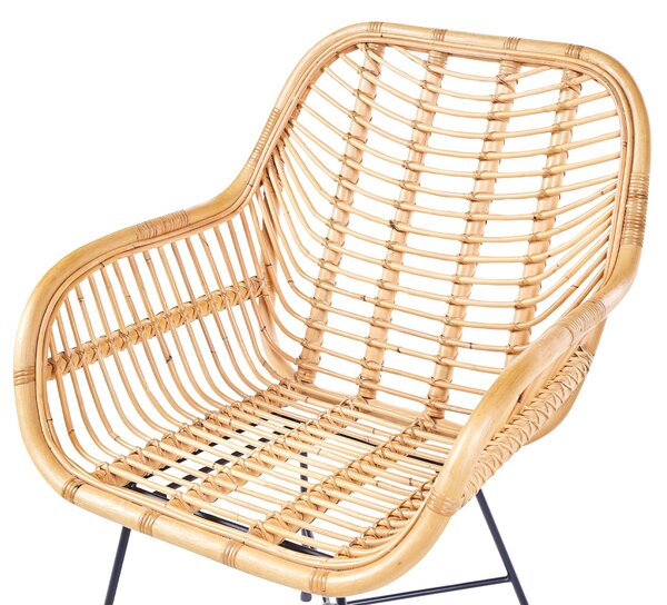 Étkezőszék CANORA Rattan Természetes