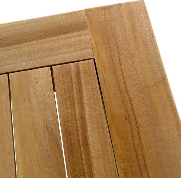 DIVERO Kerti fa asztal 90 x 90 x 75 cm
