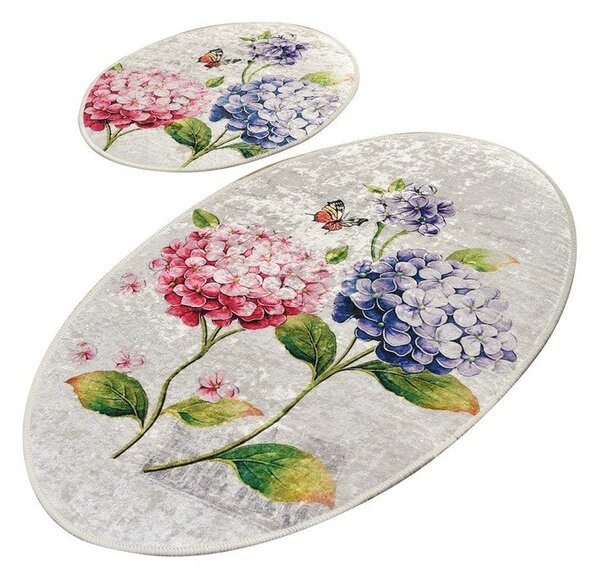 Fürdőszobai kilépő szett 2 db-os 60x100 cm Ortanca – Foutastic