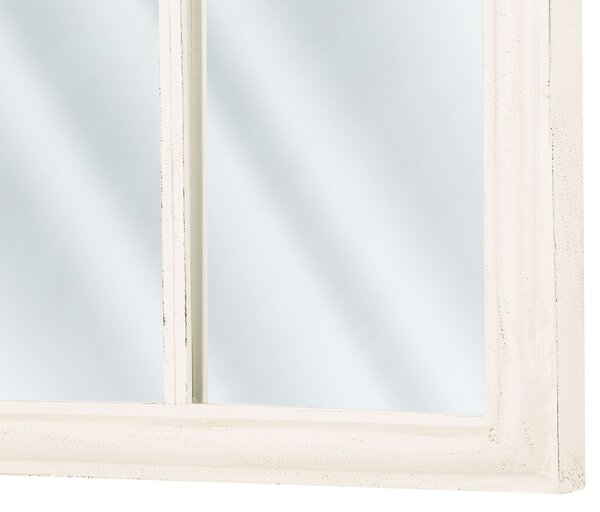 Falitükör TRELLY 62 cm 113 cm Fém Fehér