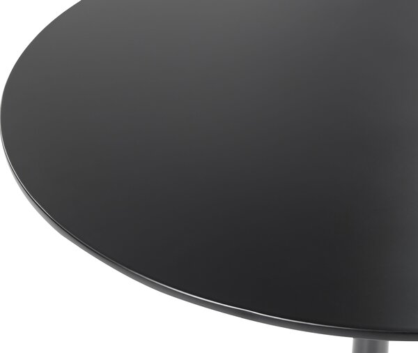 Étkezőasztal BOCA Fekete 90 cm 90 cm