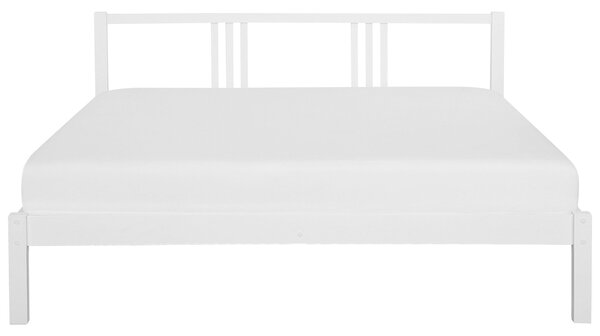 Ágy Fenyő VANNES 180 x 200 cm Fehér