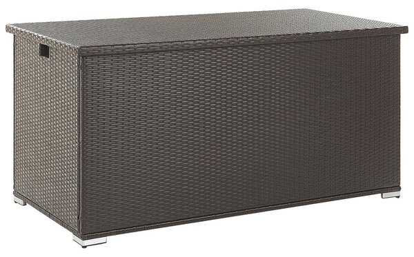 Párnatartó láda MODENA 155 cm 75 cm PE Rattan Barna