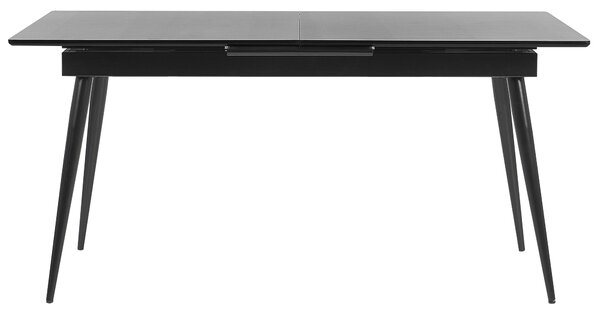 Kihúzható étkezőasztal MALDON Fekete 160/200 cm 90 cm