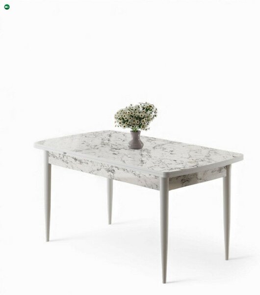 Asfel - White Marble, Brown