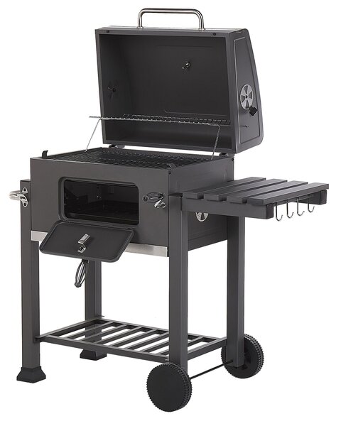 Faszén grill PAVLOF Fém Fekete