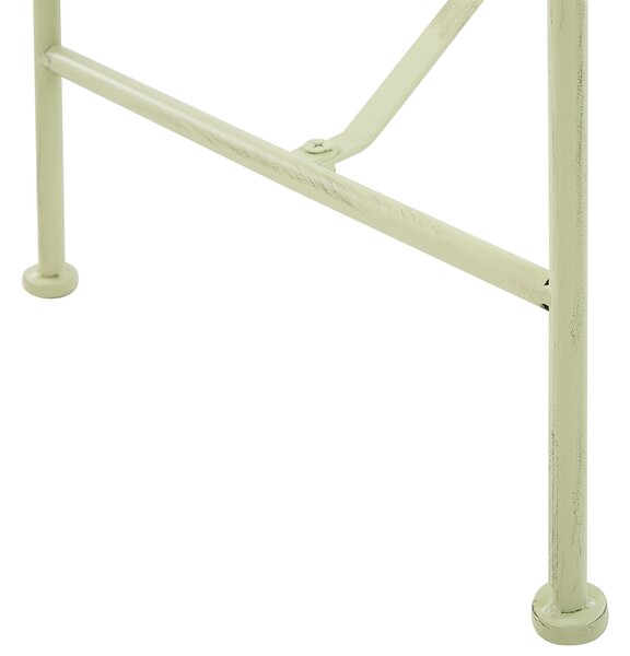 Kerti pad MILAZZO 130 cm Fém Világoszöld