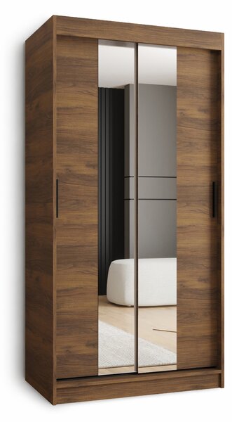RUBINO T1 ruhásszekrény 100x200x62 - warmia dió