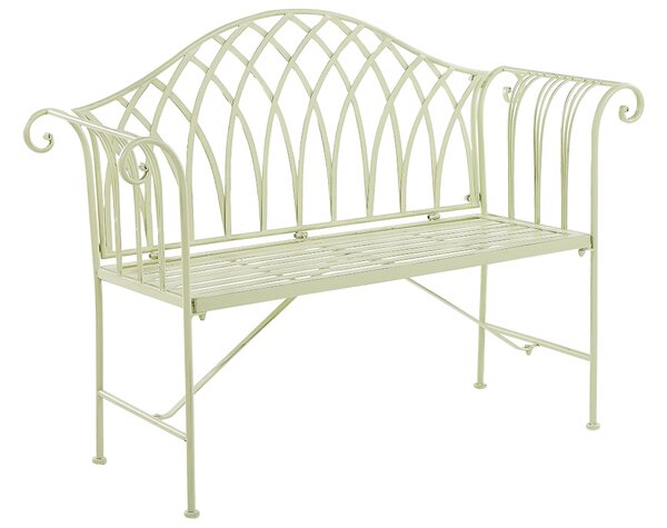 Kerti pad MILAZZO 130 cm Fém Világoszöld