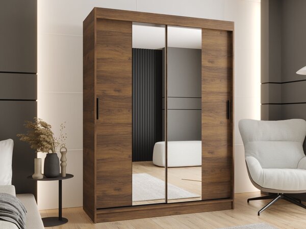 RUBINO T1 ruhásszekrény 150x200x62 - warmia dió