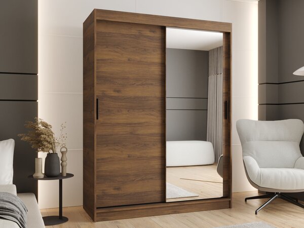 RUBINO T2 ruhásszekrény 150x200x62 - warmia dió