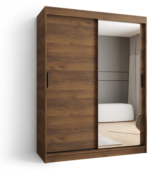 RUBINO T2 ruhásszekrény 150x200x62 - warmia dió
