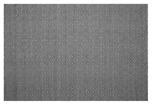 Divatos Fekete és Fehér Kültéri Szőnyeg 140 x 200 cm IMIRCIK