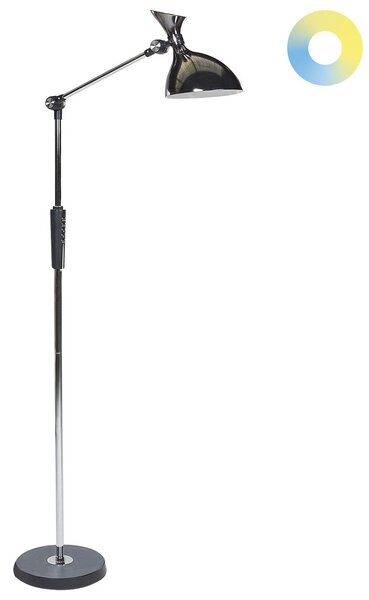 LED állólámpa ANDROMEDA Dimmer funkcióval Fém Ezüst
