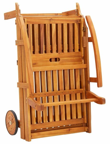 VidaXL Akácfa Napozóágy - 200cm