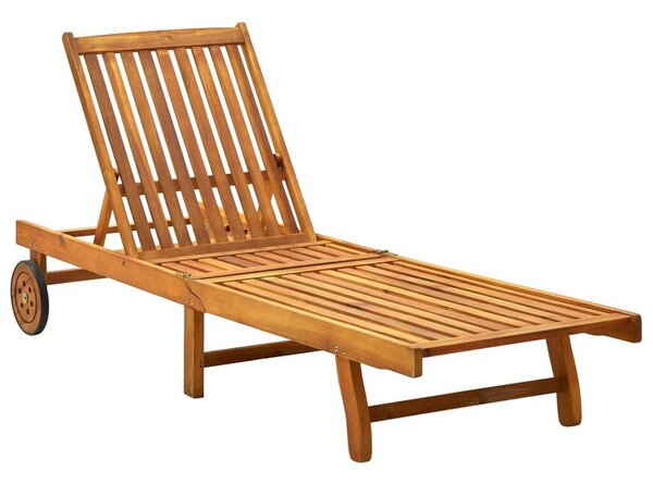 VidaXL Akácfa Napozóágy - 199cm