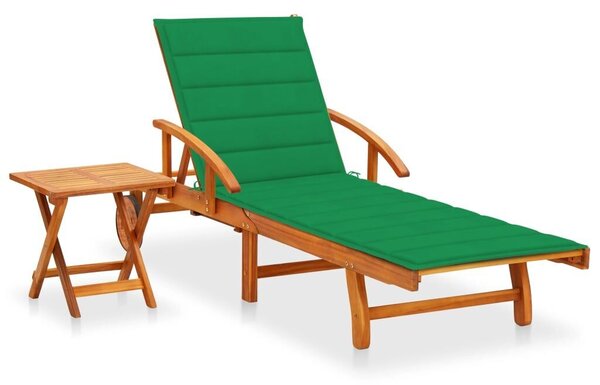 VidaXL Akácfa Napozóágy - Kert - 200cm