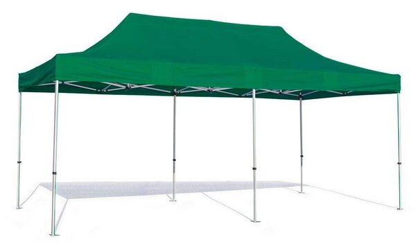 BipiLine Összecsukható Kerti Pavilon - 3x5,7m - Zöld