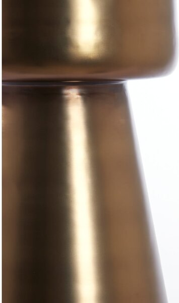 Fém kerek tárolóasztal ø 29 cm Dakwa – Light & Living