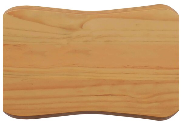 Bárszék EKAI 2 db Fehér 40 x 29 x 45,5 cm Tömör Fenyőfa