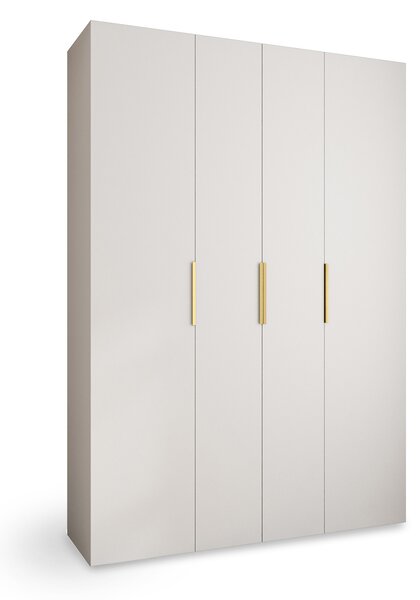 COMO 4 ruhásszekrény 170x246x50 - fehér