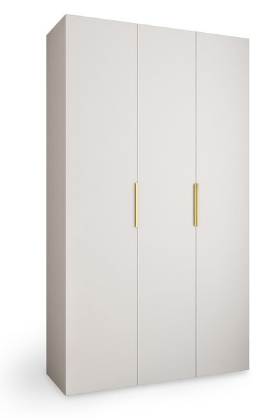 COMO 4 ruhásszekrény 140x246x50 - fehér
