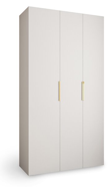 COMO 4 ruhásszekrény 130x246x50 - fehér