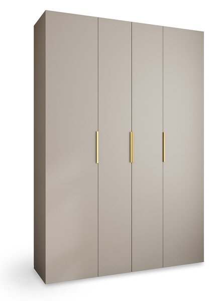COMO 4 ruhásszekrény 170x246x50 - kasmír