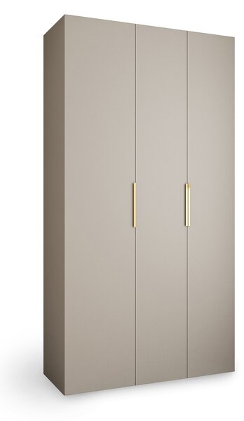 COMO 4 ruhásszekrény 130x246x50 - kasmír