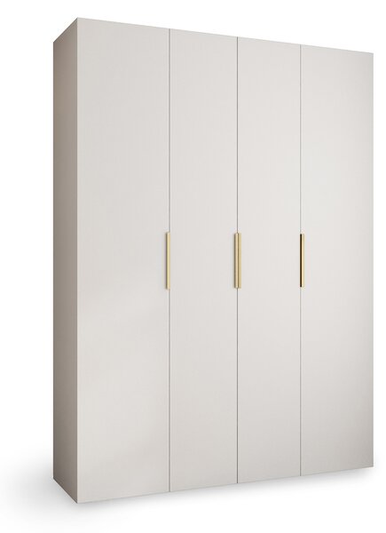 COMO 4 ruhásszekrény 180x246x50 - fehér