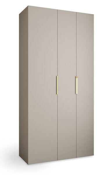 COMO 4 ruhásszekrény 120x246x50 - kasmír