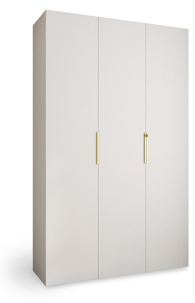 COMO 4 ruhásszekrény 150x246x50 - fehér