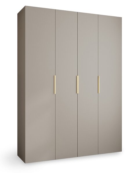 COMO 4 ruhásszekrény 180x246x50 - kasmír