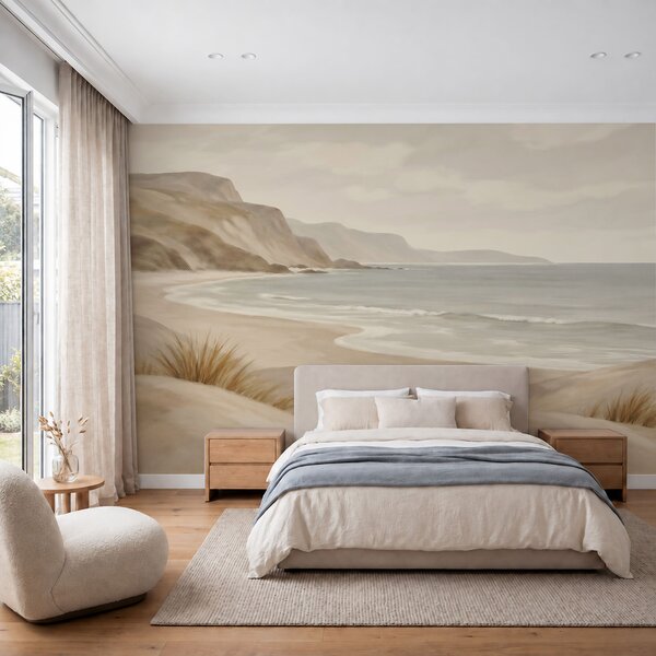 Fotótapéta Homokos strand és víz, Természet fotótapéta, Népszerű fotótapéta, t00998 - Tapeko.hu