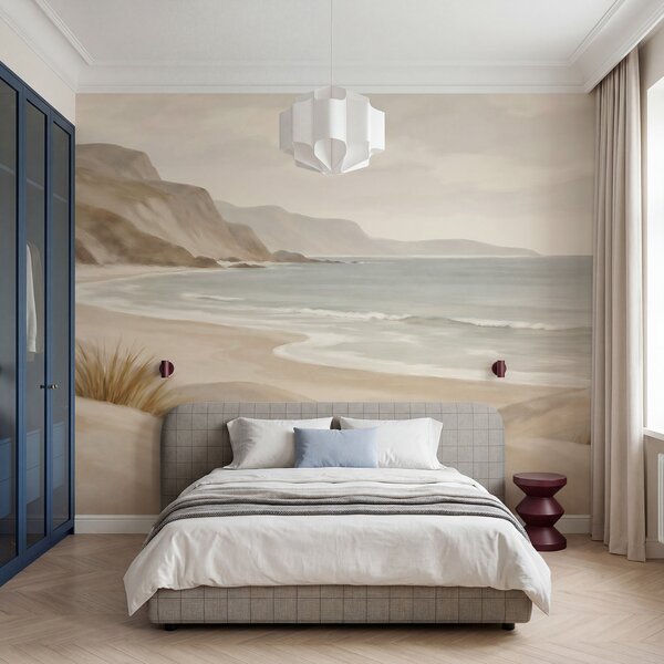Fotótapéta Homokos strand és víz, Természet fotótapéta, Népszerű fotótapéta, t00998 - Tapeko.hu